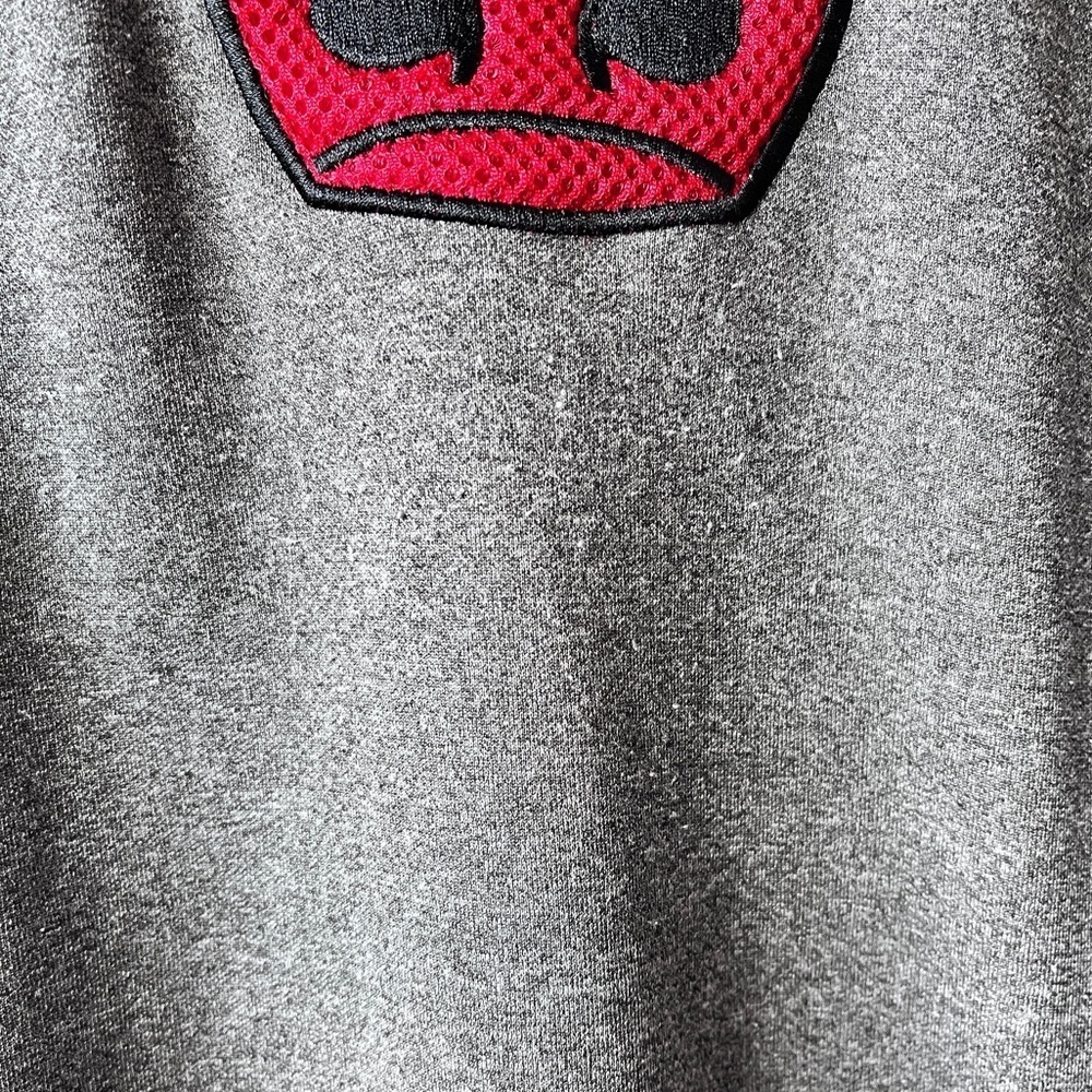 Chicago Bulls NBA Gray Athleisure Basketball Sports Pullover Hoodie Sz S Unisex - Picture 5 of 10